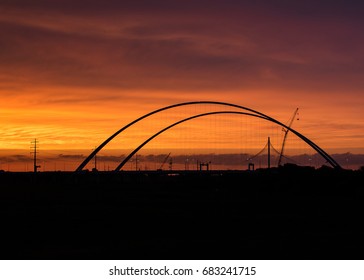 Dallas Bridges Sunset