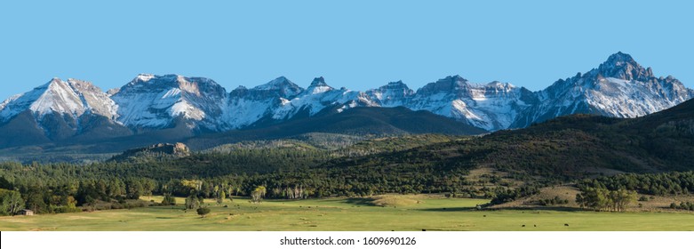 Dallas Divide mountain range in San Juan mountains of Southwest Colorado - Powered by Shutterstock