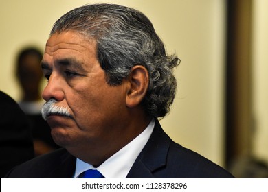 Dallas, Texas / United States - 05 30 2018: Dallas Independent School District Superintendent Michael Hinojosa.