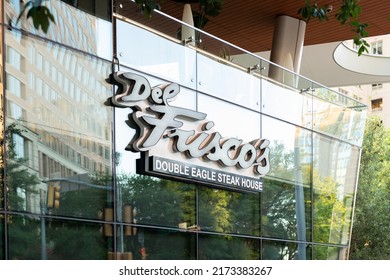 Dallas Texas USA 06-29-2022 Exterior Photo Of Del Frisco's Double Eagle Steak House In Uptown District Of Dallas Texas