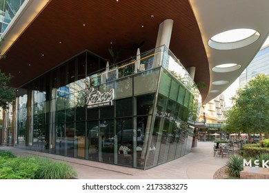 Dallas Texas USA 06-29-2022 Exterior Photo Of Del Frisco's Double Eagle Steak House In Uptown District Of Dallas Texas