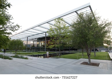 Dallas, Texas, USA - 2017: The Margot And Bill Winspear Opera House, Located In The Arts District.