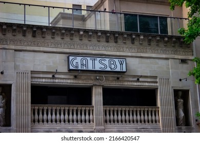 Dallas, Texas USA - June 4 2022: Gatsby Nightclub Sign