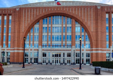 DALLAS, TEXAS/UNITED STATES- JANUARY 19, 2016: The American Airlines Center In Dallas, Texas