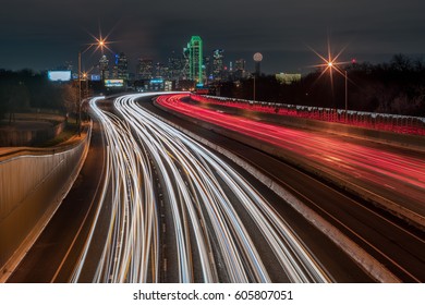 Dallas Traffic
This Long Exposure Of The Traffic Flowing In And Out Of Downtown Dallas.