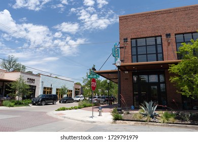 Dallas, TX - May 2020: Bishop Arts District