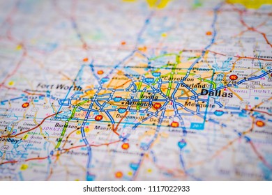 Dallas, United States Map