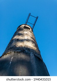 Dam Intake Tower In The Morning Light