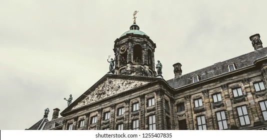 Dam Square Amsterdam Royal Palace