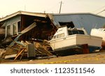 Damage from Hurricane Ike in the Clear Lake area of Houston.