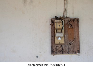 Damage, Old Circuit Breaker On The Wall