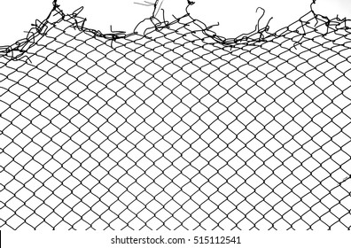 damage wire mesh