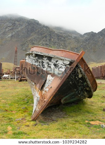 Similar – Shipwreck on the Lofoten Islands