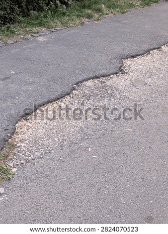 Damaged or improper handling of infrastructure potholes