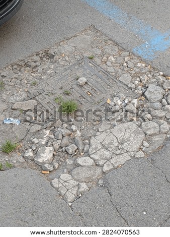 Damaged or improper handling of infrastructure potholes
