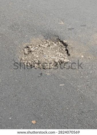 Damaged or improper handling of infrastructure potholes