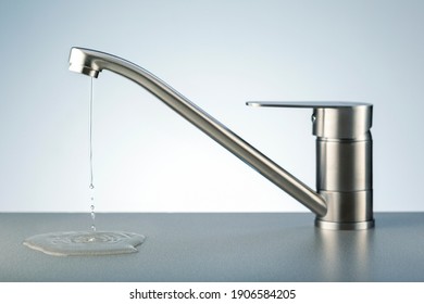 Damaged Leaking Water Tap Water Leaking Stock Photo 1906584205 ...