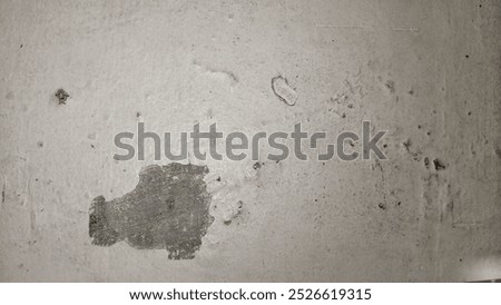 damaged wall paint which makes the wall look ugly.