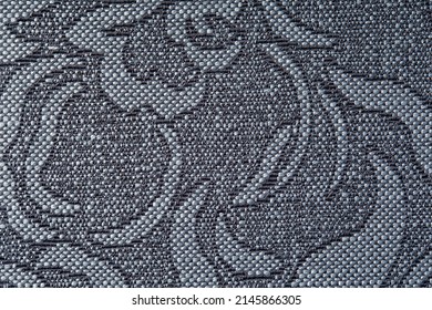 Damask seamless pattern background in gray. Classical luxury fashioned damascus ornament, royal victorian seamless texture for wallpapers, textile, wrapping. Exquisite floral baroque template design.