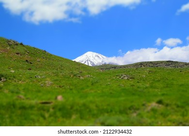 Damavand Peak In Alborz Mountain Range