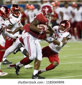 Damien Harris #34-Alabama Football Campingworld Kickoff September 1st, 2018 In Orlando Florida -USA Alabama Crimson Tide Vs. Louisville Cardinals 