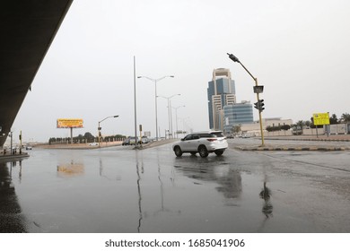 Dammam City , Street And Cars, Dammam  Saudi Arabia 2019