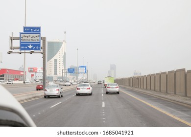 Dammam City , Street And Cars, Dammam  Saudi Arabia 2019