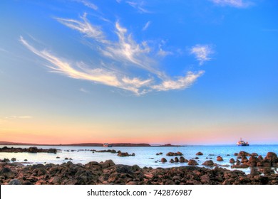 Dampier Coastline In Pilbara Region, Australia