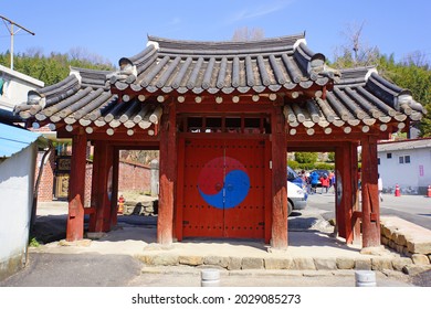 Damyang, South Korea Mar-28-2015 Damyang Hyanggyo, National Institution Of Education During The Joseon Dynasty