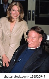 Dana And Christopher Reeve At The Riverkeeper Benefit, NYC, 4/04/2001