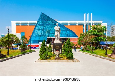 DANANG, VIETNAM - MARCH 18, 2018: Da Nang City Museum of Cham Sculpture or Bao Tang in Danang in Vietnam