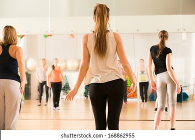 Dance Class For Women At Fitness Centre