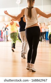 Dance Class For Women At Fitness Centre