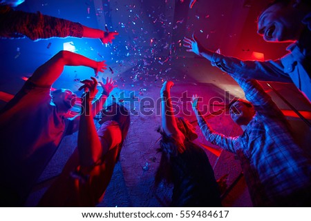Dance in confetti