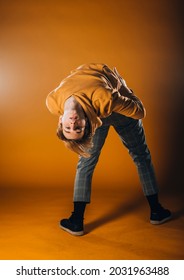 Dance Moves Performed By An Acrobatic Flexible Male Dancer