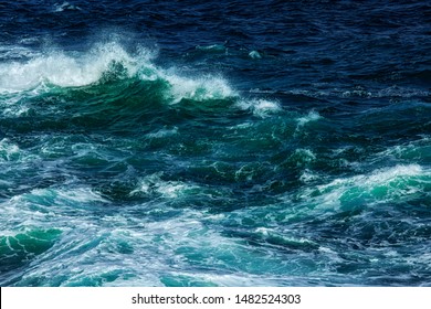 Dance Of Waves. Somalia Coast Line.