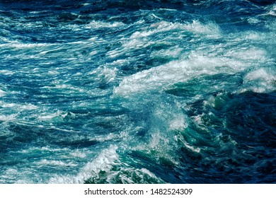 Dance Of Waves. Somalia Coast Line.