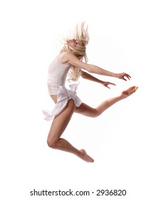 a dancer girl is doing some dance moves