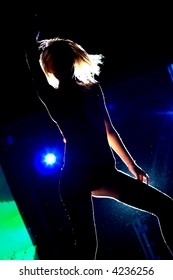 dancer on  the rave