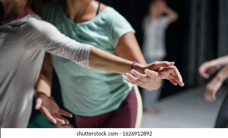 Dancer Support Hand, Contact Improvisation