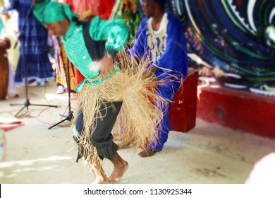 Dancers In The Callejón Hamel On A Summer Sunday, Havana (Cuba).