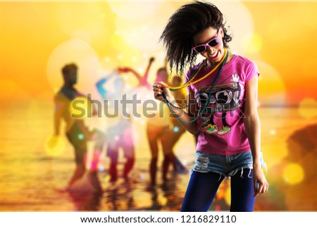 Dancing Disco Chick