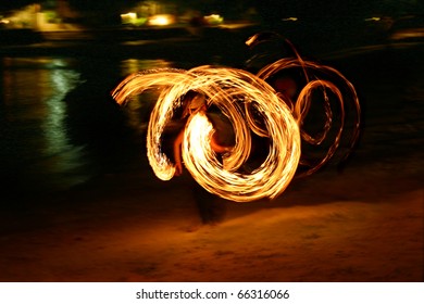 dancing with fire