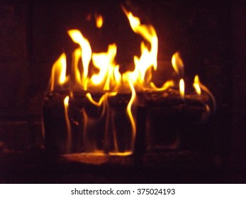 dancing flames