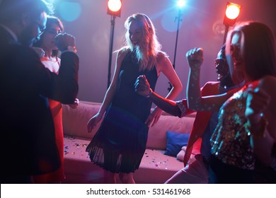 Dancing friends