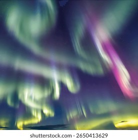 Dancing lights in the sky