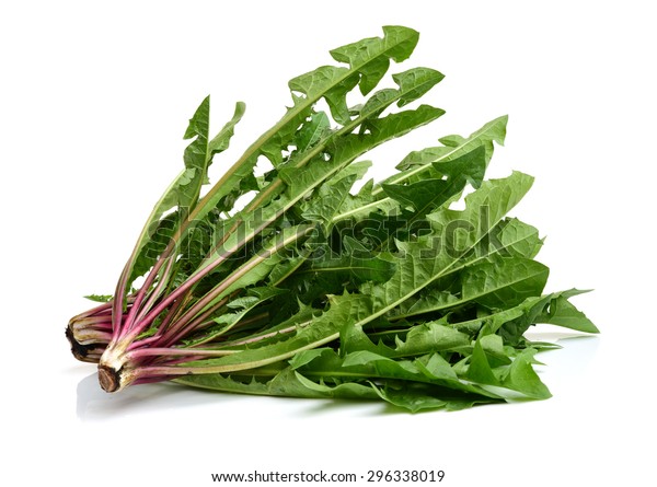 Dandelion Dandelion Green Leaf Vegetable On Stock Photo 296338019 ...