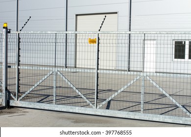 danger, electric fence - Shutterstock ID 397768555