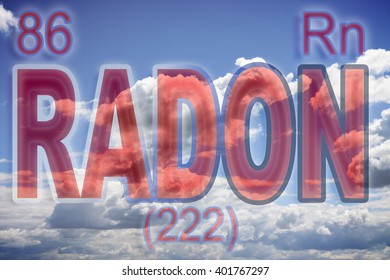 The Danger Of Radon Gas - Concept Image