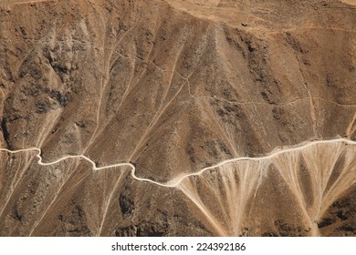 Dangerous Cliffside Road In The Andes - Peru